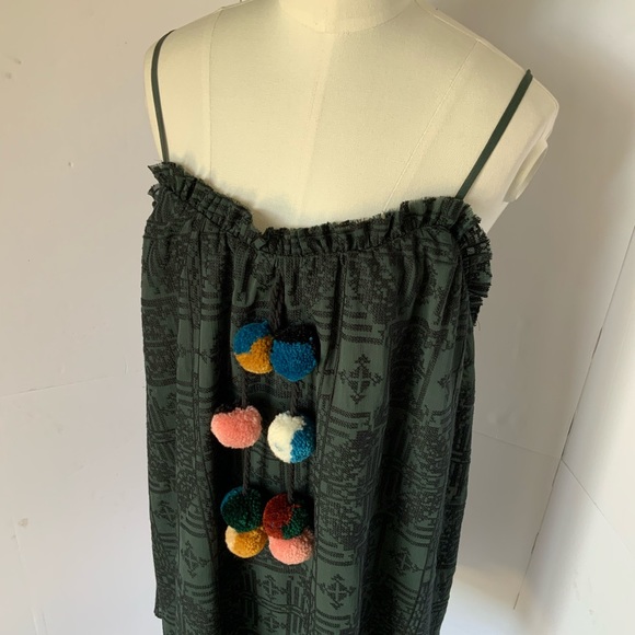 Strappy Boho Pompom Dress - Picture 4 of 10